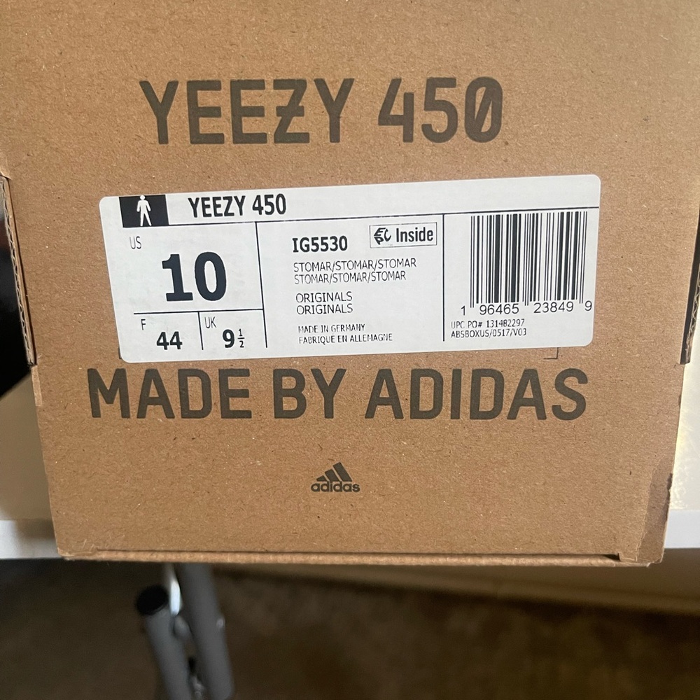 Yeezy 450 Gray Sneakers